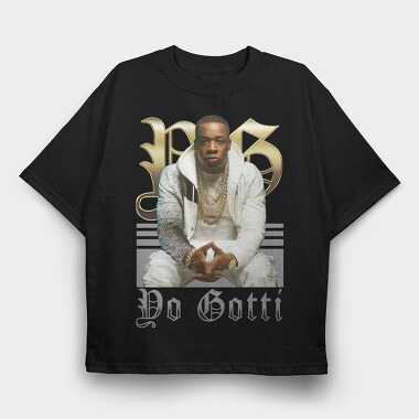 Yo Gotti, Tricou Oversize Barbati (Unisex)
