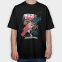 Tasmanian Devil Football, Tricou Oversize Barbati (Unisex)
