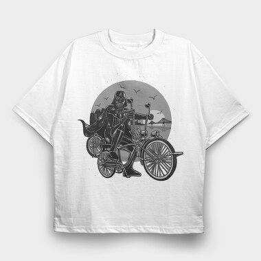 Dark and Low, Tricou Oversize Barbati (Unisex)