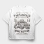 Rally Paris Dakar Automobile, Tricou Oversize Barbati (Unisex)