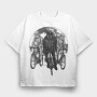 Star Bikers, Tricou Oversize Barbati (Unisex)