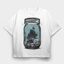 Trapped, Tricou Oversize Barbati (Unisex)