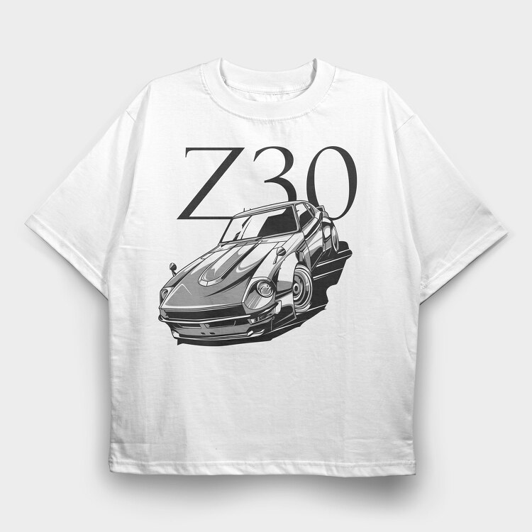 240z z30, Tricou Oversize Barbati (Unisex)