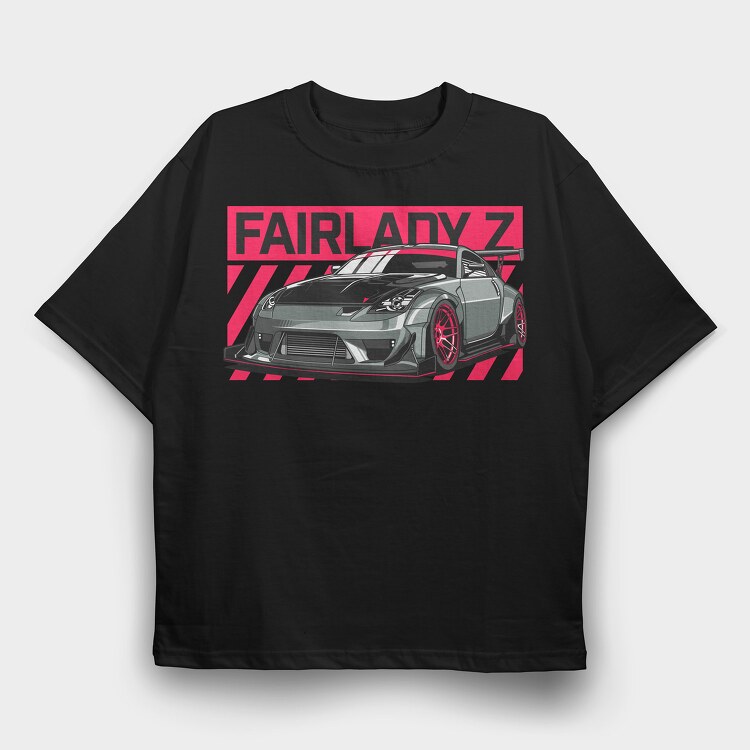 350Z 2, Tricou Oversize Barbati (Unisex)