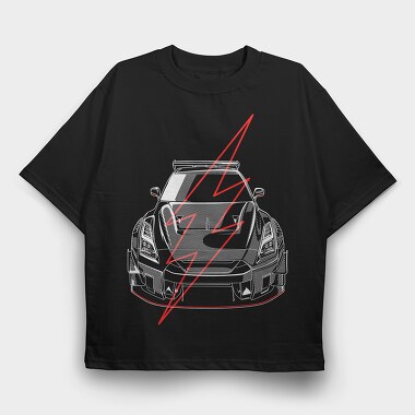 GTR R35 2, Tricou Oversize Barbati (Unisex)