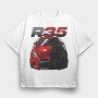 GTR R35 Liberty Walk Silhouette, Tricou Oversize Barbati (Unisex)