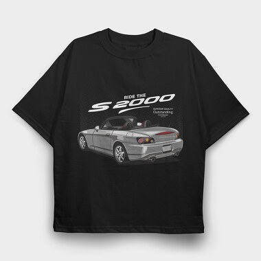 HondaS2000, Tricou Oversize Barbati (Unisex)