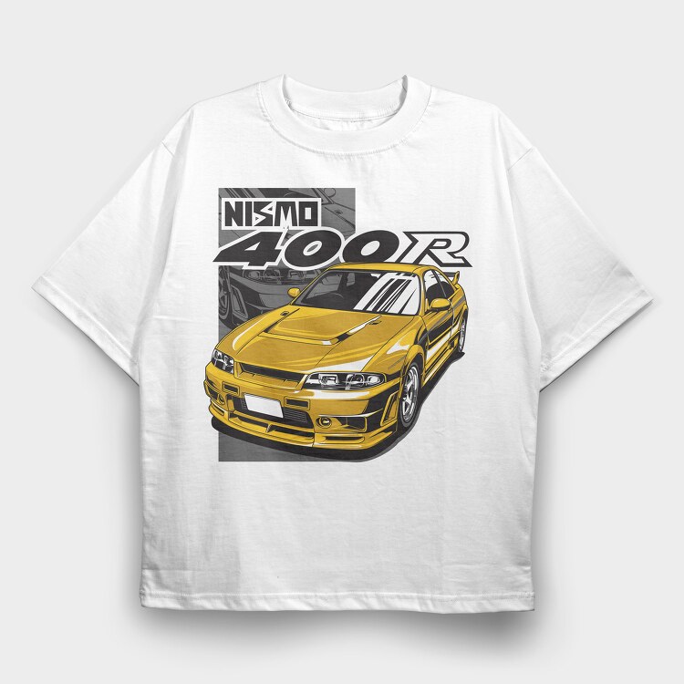 NISMO 400R, Tricou Oversize Barbati (Unisex)