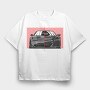 NSX FRONT, Tricou Oversize Barbati (Unisex)