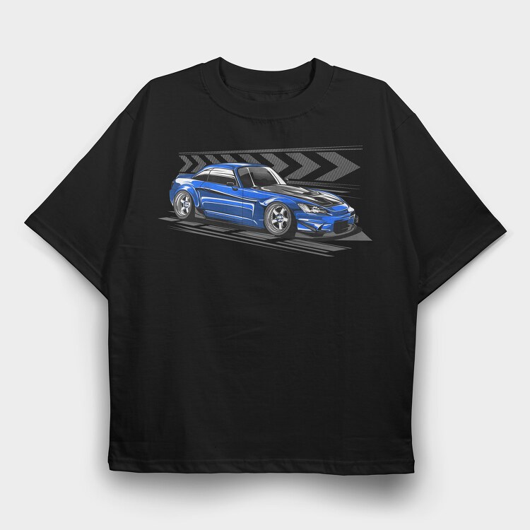 S2000, Tricou Oversize Barbati (Unisex)