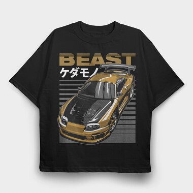 SUPRA BEAST, Tricou Oversize Barbati (Unisex)