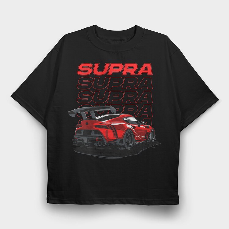 Supra GR Back, Tricou Oversize Barbati (Unisex)
