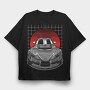 Supra MK5 Varis, Tricou Oversize Barbati (Unisex)