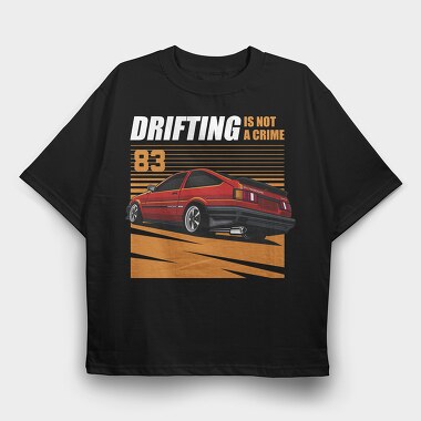 Toyota Corolla Levin, Tricou Oversize Barbati (Unisex)