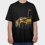 Countach, Tricou Oversize Barbati (Unisex)
