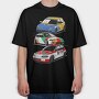 EG6 Legends, Tricou Oversize Barbati (Unisex)