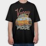 Vacay Mode, Tricou Oversize Barbati (Unisex)