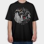 Camp, Tricou Oversize Barbati (Unisex)