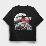 Wave Car, Tricou Oversize Barbati (Unisex)