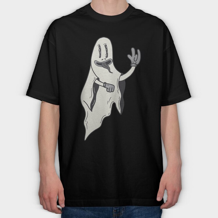 Halloween Character Cartoon, Tricou Oversize Barbati (Unisex)