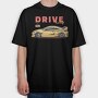 Drive 90 S, Tricou Oversize Barbati (Unisex)