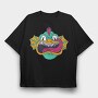Monster Faces 4, Tricou Oversize Barbati (Unisex)