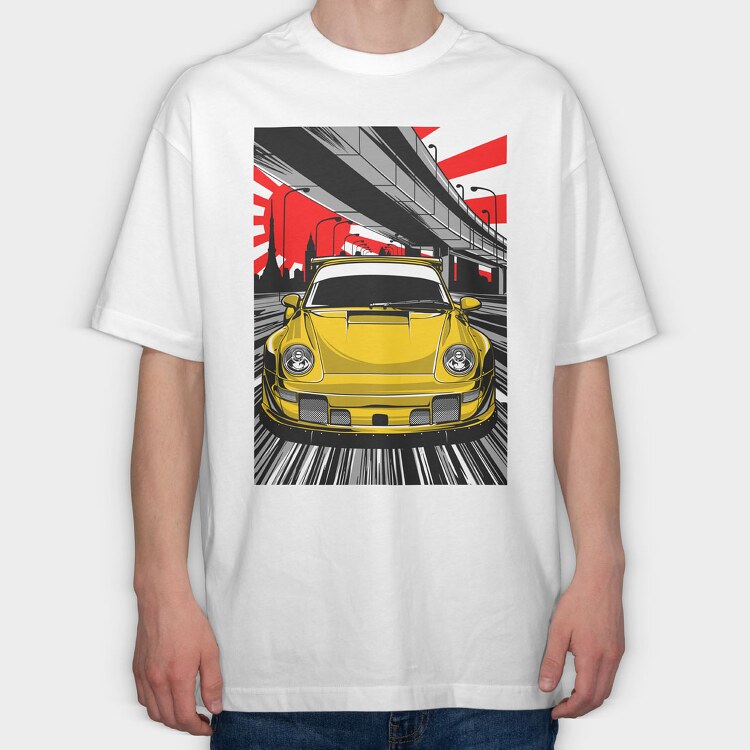 HIGHWAY STAR, Tricou Oversize Barbati (Unisex)