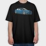 Bmw E46 M3, Tricou Oversize Barbati (Unisex)