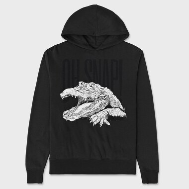 Aligator Oh Snap, Hanorac Oversize Barbati (Unisex)