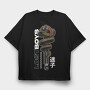 Snake Coilover, Tricou Oversize Barbati (Unisex)