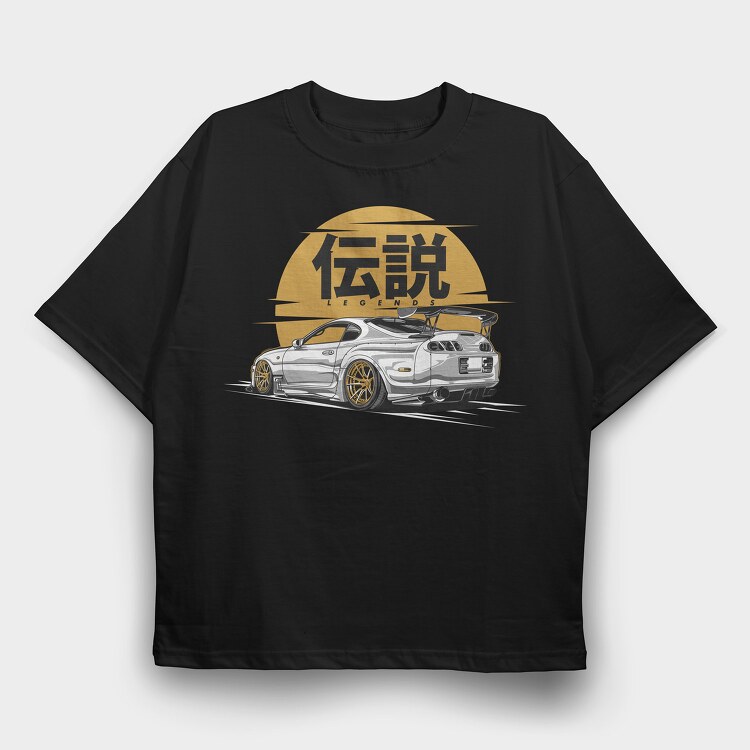 SUPRA LEGEND, Tricou Oversize Barbati (Unisex)