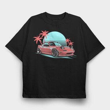 Miata, Tricou Oversize Barbati (Unisex)