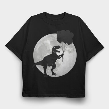 Trex Balloons, Tricou Oversize Barbati (Unisex)