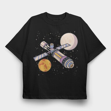 Space, Tricou Oversize Barbati (Unisex)
