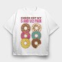 Donuts Pack, Tricou Oversize Barbati (Unisex)