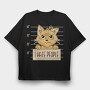 Cat Prison, Tricou Oversize Barbati (Unisex)