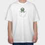 Alien Pocket, Tricou Oversize Barbati (Unisex)