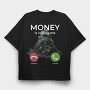 Money Is Calling Me, Tricou Oversize Barbati (Unisex)