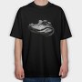 Alligator Graphic, Tricou Oversize Barbati (Unisex)