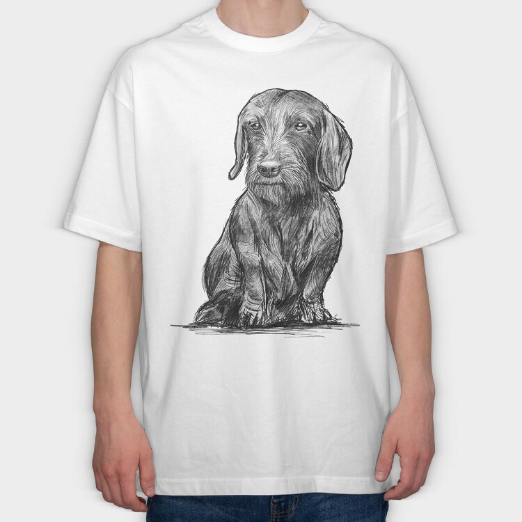 Sussage Dog, Tricou Oversize Barbati (Unisex)