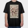 Tarot Card the Gardener, Tricou Oversize Barbati (Unisex)