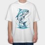 Tarpon Fish, Tricou Oversize Barbati (Unisex)