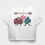Monster Fight, Tricou Oversize Barbati (Unisex)