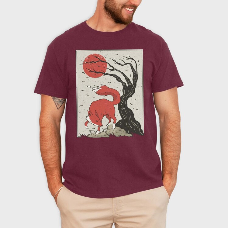 Fox Tree, Tricou Barbati (Unisex)