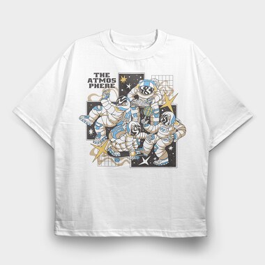 The Atmosphere, Tricou Oversize Barbati (Unisex)