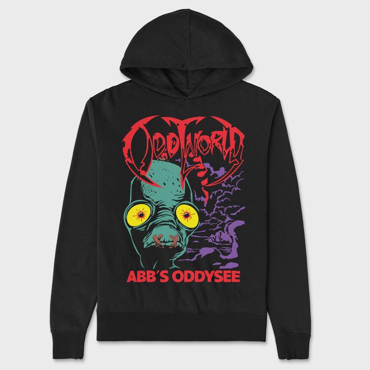 Oddworld, Hanorac Oversize Barbati (Unisex)