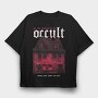 Children of the Occult, Tricou Oversize Barbati (Unisex)