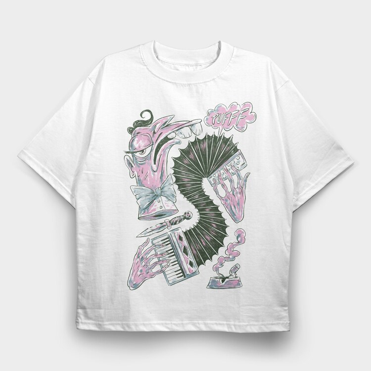 Musicians 11, Tricou Oversize Barbati (Unisex)