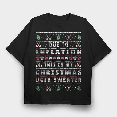 Christmas Sweater 2, Tricou Oversize Barbati (Unisex)
