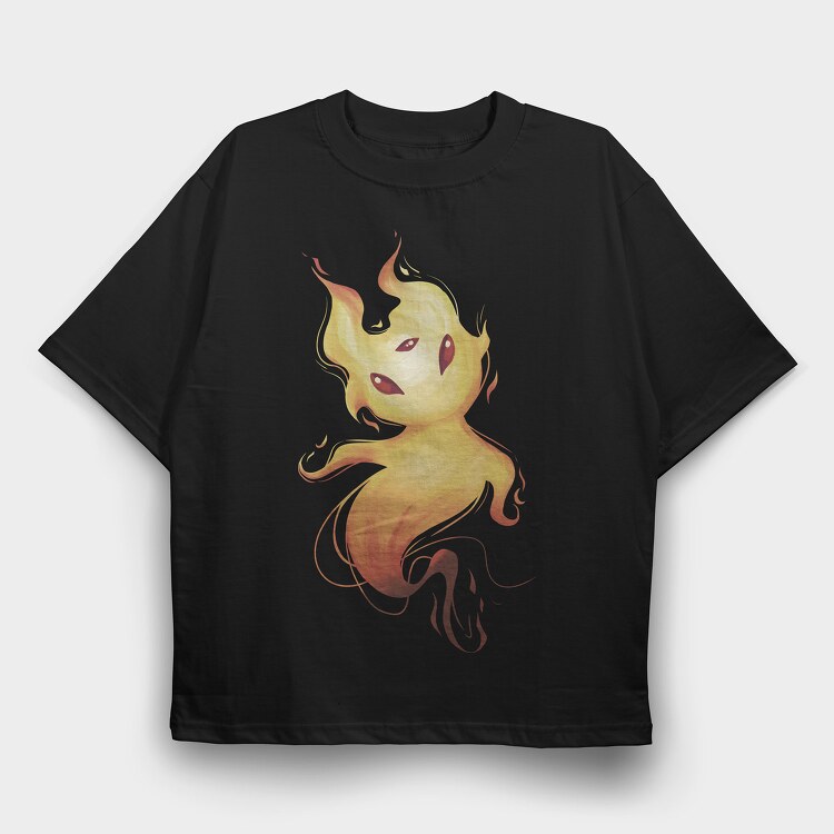 Fire Spirit, Tricou Oversize Barbati (Unisex)